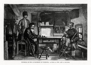 Intérieur dans le gouvernement de Pultowa, Ukraine centrale, 1879 - Unbekannt