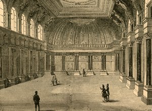 Intérieur de Drapers Hall, 1897
