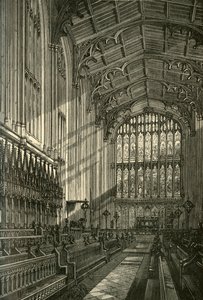 Intérieur de la chapelle, 1875, 1911 - Unbekannt