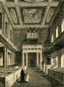 Intérieur de la Chapelle Royale Banqueting House, Whitehall, 1881 - Unbekannt