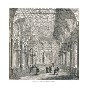 Intérieur du Hall des Drapiers, 1878 - Unbekannt