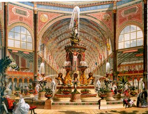 Intérieur du Crystal Palace pendant l