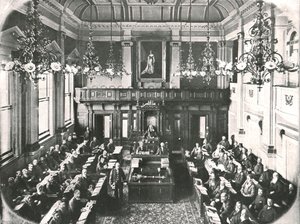 Intérieur de la Chambre d