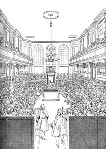 Intérieur de la Chambre des communes en 1742, 1905