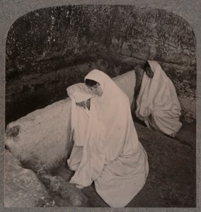 Intérieur du tombeau du Christ, vers 1900 - Unbekannt