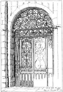 Portes en fer All Souls, Oxford - Unbekannt