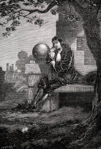 Isaac Newton, scientifique et mathématicien anglais, 17ème siècle vers 1880 - Unbekannt