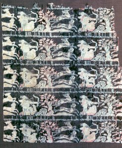 Fragment de soie islamique, 9e-12e siècle - Unbekannt
