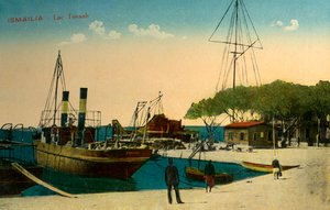 Ismailia - Lac Timsah, vers 1918-1939
