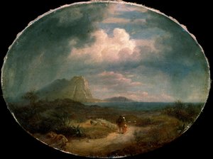 Paysage italien, début du XIXe siècle - Unbekannt