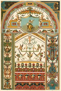 Plafond et peinture murale de la Renaissance italienne, 1898 - Unbekannt