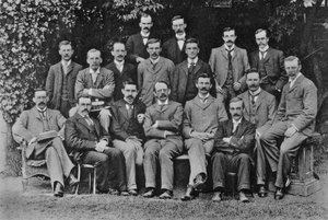 JJ Thomson, physicien nucléaire britannique, 1898 - Unbekannt