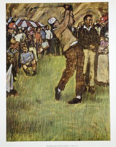 Jack Nicklaus remportant son premier US Open, 1962 - Unbekannt