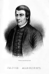 Jacob Albright, leader chrétien américain, 1854 - Unbekannt