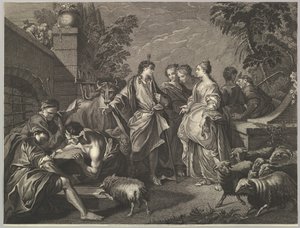 Jacob arrive en Mésopotamie - Unbekannt