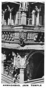 Temple jaïn, Ahmedabad, Inde, vers 1925 - Unbekannt