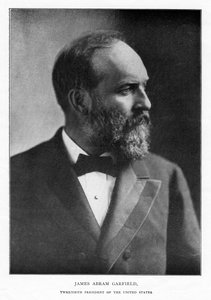 James Abram Garfield, 20e président des États-Unis, vers 1881 - Unbekannt