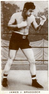 James J Braddock, boxeur irlando-américain, 1938 - Unbekannt