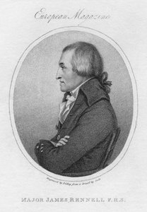 James Rennell, géographe britannique, 1802