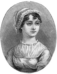 Jane Austen 1775-1817, romancière anglaise - Unbekannt