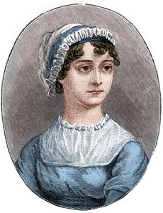 Jane Austen 1775-1817, romancière anglaise - Unbekannt