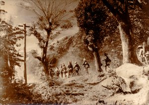 Soldats japonais avançant vers Port Moresby, Nouvelle-Guinée, Seconde Guerre mondiale, 1942 - Unbekannt