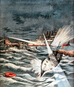 Attaque surprise des torpilleurs japonais, guerre russo-japonaise - Unbekannt