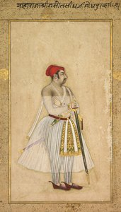 Jaswant Singh de Jodhpur a régné de 1635 à 1678, vers 1660-1665