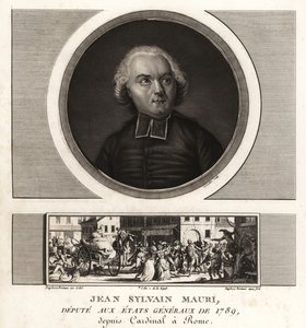 Jean-Sylvain Maury, cardinal français, archevêque et évêque de Montefiascone - Unbekannt
