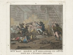 Jean Bart à la Bataille de Texel le 29 juin 1694, 1789 - Unbekannt