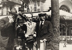 Jean Cocteau, Manuel Ortiz de Zárate, Henri-Pierre Roché, Marie Vassilieff, Max..., 1916 - Unbekannt