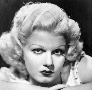 Jean Harlow, actrice américaine, 1934-1935