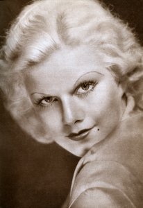 Jean Harlow, actrice de cinéma américaine, 1933