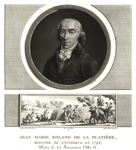 Jean Marie Roland de la Platière, Ministre de l