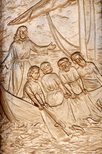Jésus et ses apôtres pêchant, La pêche miraculeuse, Vung Tau, Vietnam, 2018 - Unbekannt
