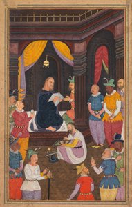 Jésus représenté par le peintre du roi Abgar, d