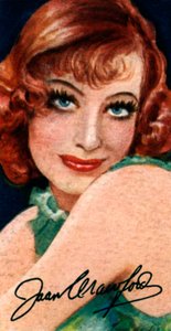 Joan Crawford, 1905-1977, actrice américaine lauréate d
