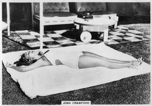 Joan Crawford, actrice américaine et star de cinéma