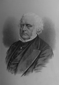 John Bright, homme politique et orateur britannique, 1870s 1883