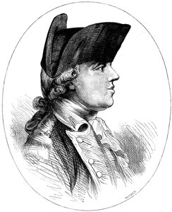 John Burgoyne, général britannique du XVIIIe siècle, vers 1880