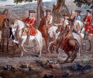 John Churchill, duc de Marlborough 1650-1722 soldat anglais, à la bataille de Blenheim, 1704 - Unbekannt
