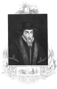 John Foxe, martyrologue anglais du 16ème siècle, vers 1880 - Unbekannt
