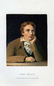 John Keats, poète anglais, 19e siècle - Unbekannt