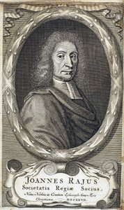 John Ray (Wray), naturaliste anglais, vers 1700 - Unbekannt