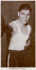 Johnny King, boxeur britannique, 1938 - Unbekannt