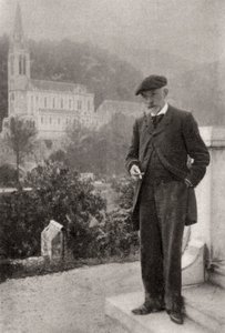 Joris-Karl Huysmans, romancier français, 1900