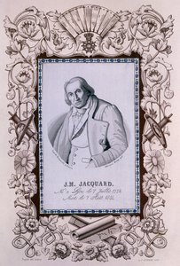 Joseph-Marie Jacquard, inventeur du métier Jacquard, vers 1850 - Unbekannt