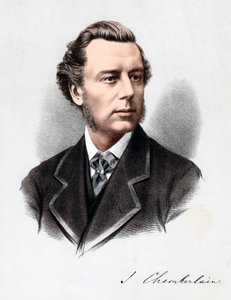 Joseph Chamberlain, homme politique britannique, vers 1880 - Unbekannt
