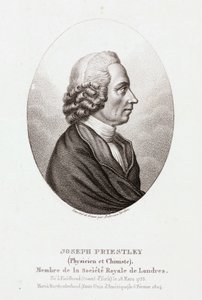 Joseph Priestley, théologien et chimiste anglo-américain, vers 1780 - Unbekannt