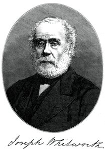 Joseph Whitworth, ingénieur, entrepreneur et inventeur britannique, vers 1880 - Unbekannt